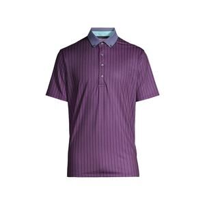 Greyson L Feather Bone Pattern Performance Fabric Polo Golf Shirt $118